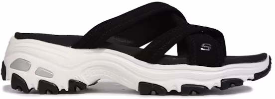 Order Skechers Dlites 輕便舒適休閒涼鞋 女款 黑白色