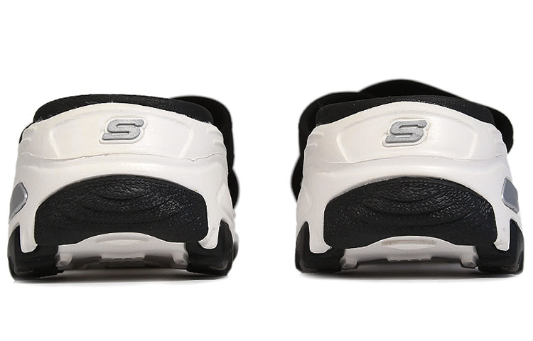Lookbook (Women) Skechers Dlites Sandal 'Black and White Comfort' 31521-BLK