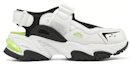 Order (W) Skechers DLites Sandale ''Weiß Schwarz Neongrün'' 896053-WBKL