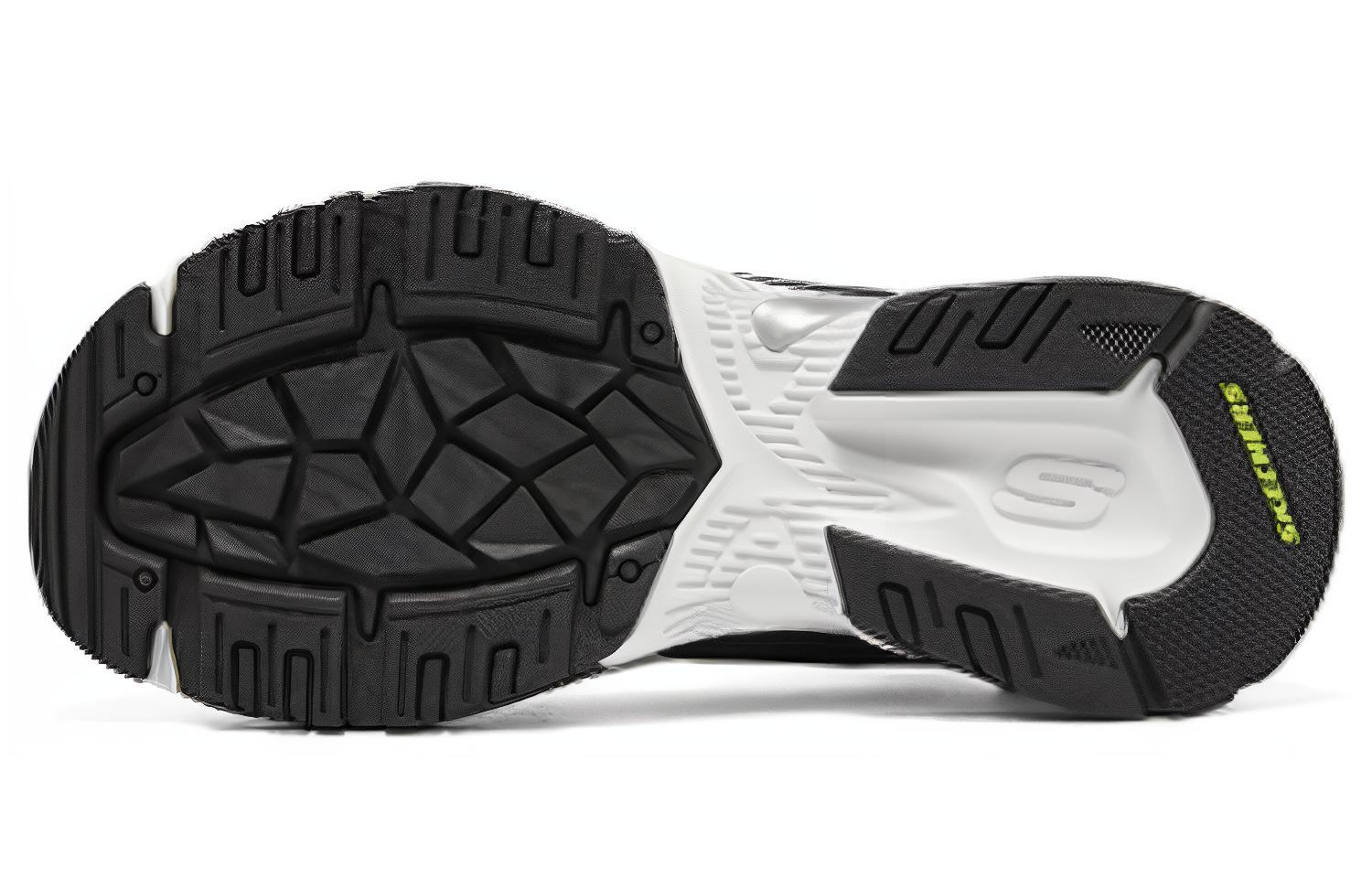 Shop (W) Skechers DLites Sandale ''Weiß Schwarz Neongrün'' 896053-WBKL