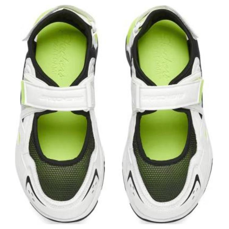 Purchase (W) Skechers DLites Sandale ''Weiß Schwarz Neongrün'' 896053-WBKL
