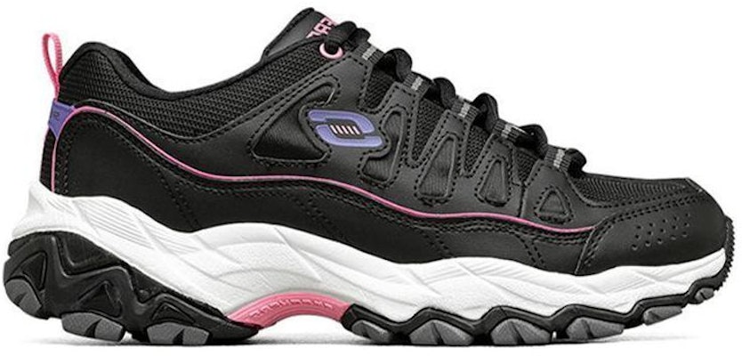 (W) スケッチャーズ DLites 黒紫白 66666315-BLK Order (W) スケッチャーズ DLites 黒紫白 66666315-BLK