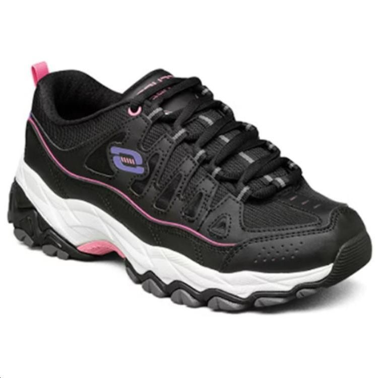 Shop (W) スケッチャーズ DLites 黒紫白 66666315-BLK