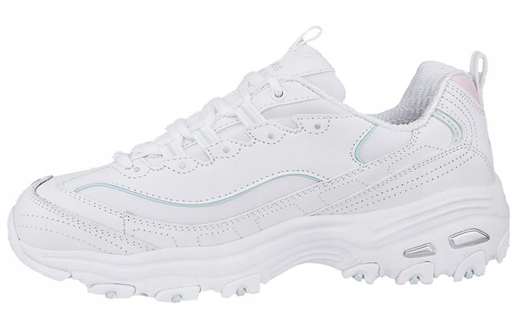 (Women) Skechers DLites Sparkling Rain 'White' 149060-WLPK