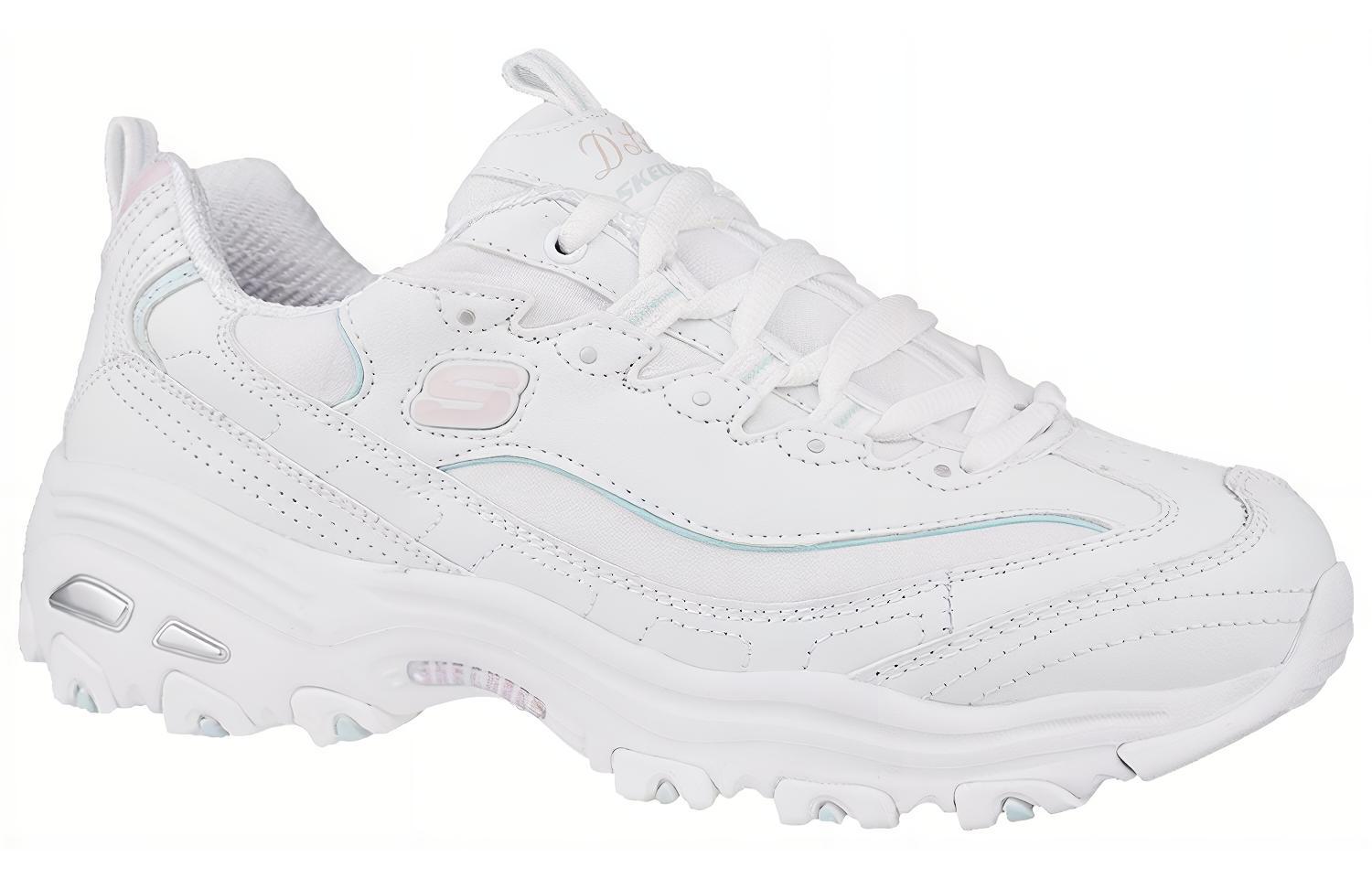 Order (W) Skechers DLites Sparkling Rain 'Blanco' 149060-WLPK