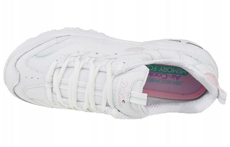 Lookbook (W) Skechers DLites Sparkling Rain 'Blanco' 149060-WLPK