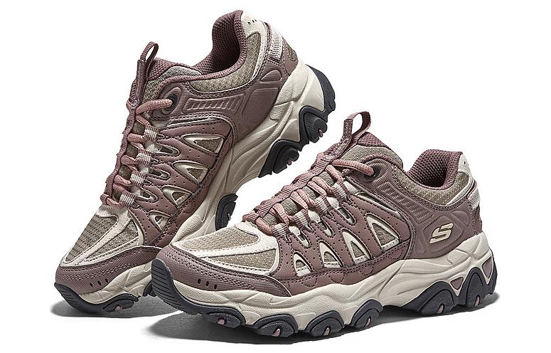 (W) Skechers DLites Training Shoes 'Brown Beige Mauve' 圖 4