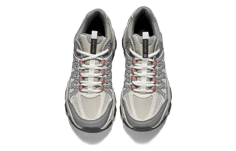 (W) Skechers DLites Training Shoes 'Grey Beige Orange' 圖 5