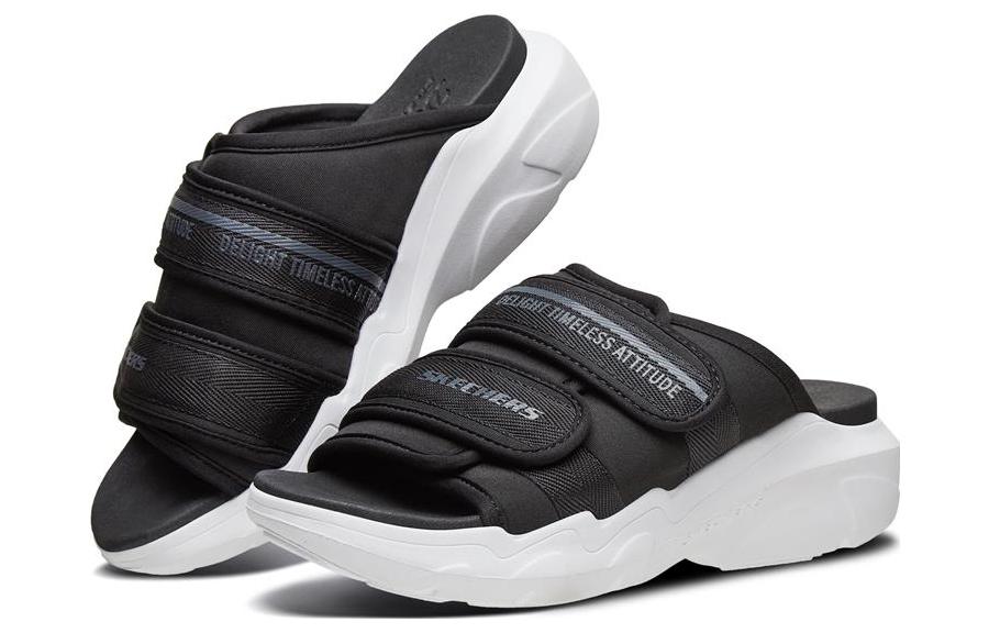 (W) Skechers DLT-A 'Black Casual Slides' 圖 3