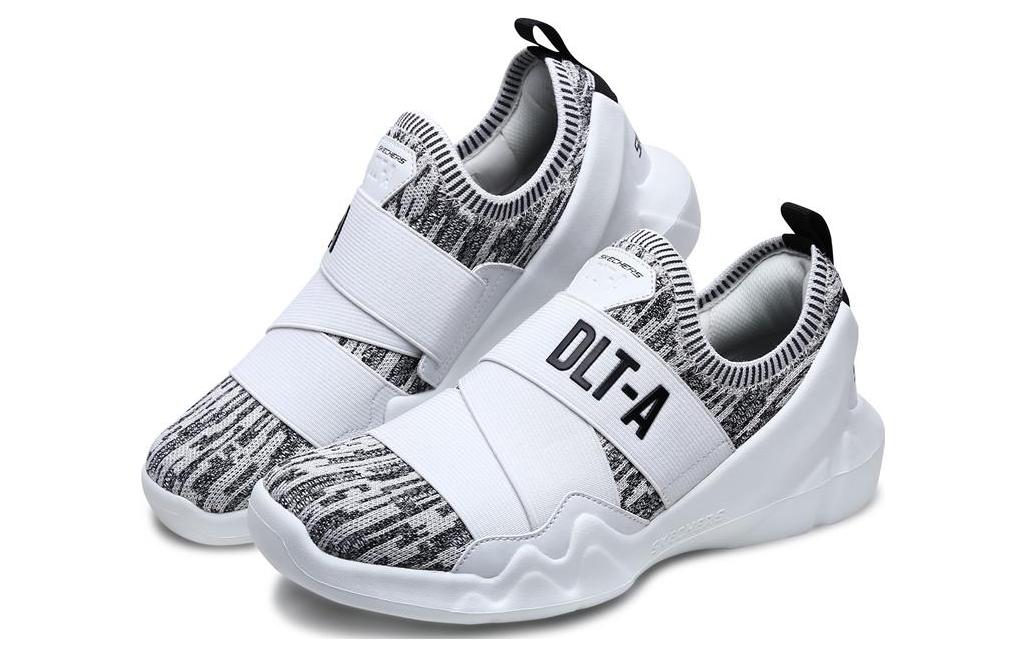 Lookbook (W) Skechers Dlt-A ''Wit Zwart'' 88888156-WBK