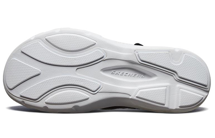 (W) Skechers Dlt-A High-Top Sandals Black/White 圖 4