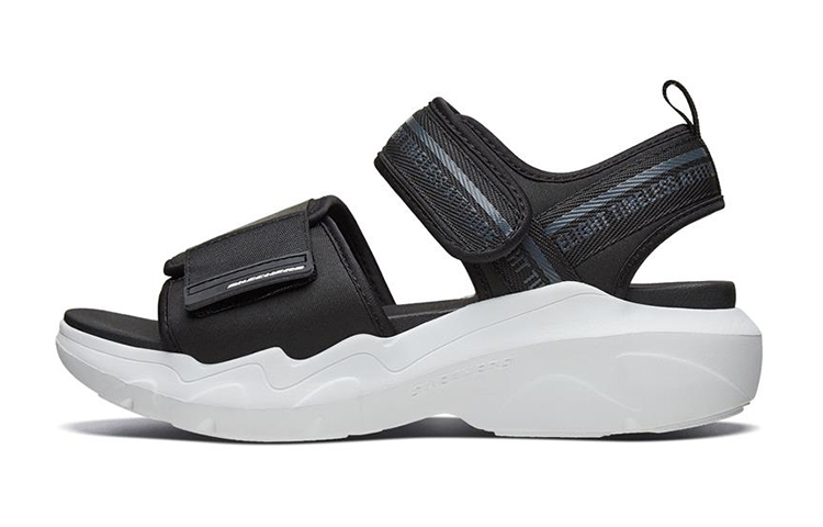 (Women) Skechers Dlt-A Sandals Black 88888346-BLK