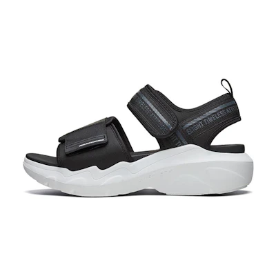 (W) Skechers Dlt-A Sandals Black