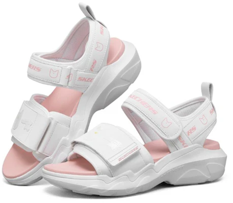 (W) Skechers Dlt-A Sandalen Roze/Wit 66666293-WPK Lookbook (W) Skechers Dlt-A Sandalen Roze/Wit 66666293-WPK