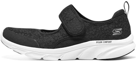 (Women) Skechers Dlux Comfort 'Black' 104345-BKW (Women) Skechers Dlux Comfort 'Black' 104345-BKW