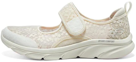 (Women) Skechers Dlux Comfort 'White' 104345-OFWT (Women) Skechers Dlux Comfort 'White' 104345-OFWT