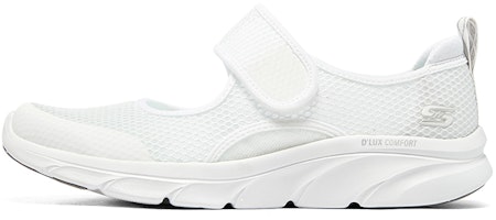 (Women) Skechers Dlux Comfort 'White' 896095-WHT (Women) Skechers Dlux Comfort 'White' 896095-WHT
