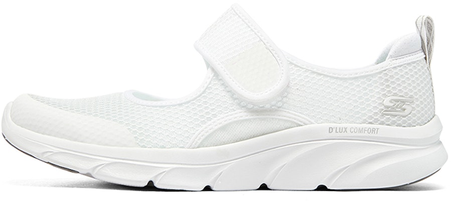 (Women) Skechers Dlux Comfort 'White' 896095-WHT Buy (Women) Skechers Dlux Comfort 'White' 896095-WHT