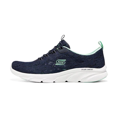 (W) Skechers Dlux CMFT Shoes 'Navy'