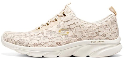 (Women) Skechers Dlux Comfort Shoes 'Pink White' 104346-OFWT (Women) Skechers Dlux Comfort Shoes 'Pink White' 104346-OFWT