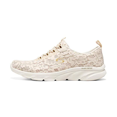(W) Skechers Dlux CMFT Shoes 'Pink White'