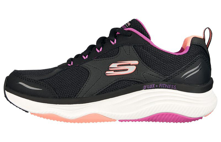 Buy (W) Skechers DLux Fitness Schuhe 149836-BKMT