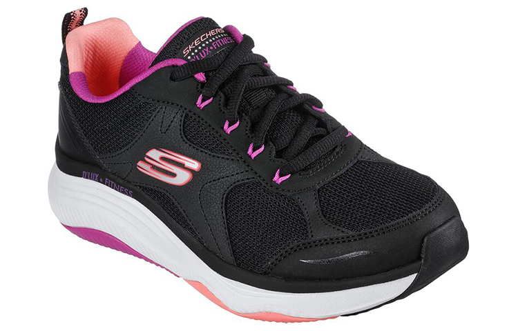 Lookbook (W) Skechers DLux Fitness Schuhe 149836-BKMT