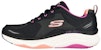 (W) Skechers DLux Kecergasan 149836-BKMT