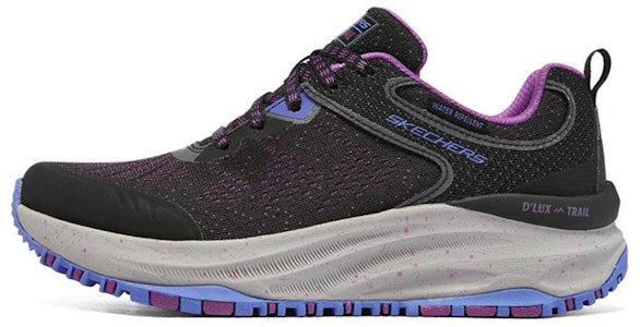 (W) スケッチャーズ DLuxトレイル 黒紫 149842-BKPR Buy (W) スケッチャーズ DLuxトレイル 黒紫 149842-BKPR