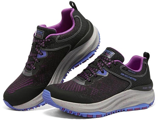 (Women) Skechers DLux Trail 'Black Purple' 149842-BKPR Lookbook (Women) Skechers DLux Trail 'Black Purple' 149842-BKPR