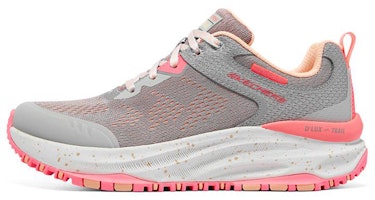 (Women) Skechers DLux Trail 'Grey Pink Red' 149842-GYPK (Women) Skechers DLux Trail 'Grey Pink Red' 149842-GYPK