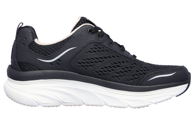 Order (W) Skechers DLux Walker-Infinite Motion 'Hitam Merah Jambu' 149023-BKPK