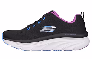 (Women) Skechers DLux Walker 149368-BKPR (Women) Skechers DLux Walker 149368-BKPR