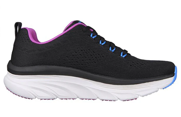(Women) Skechers DLux Walker 149368-BKPR Order (Women) Skechers DLux Walker 149368-BKPR
