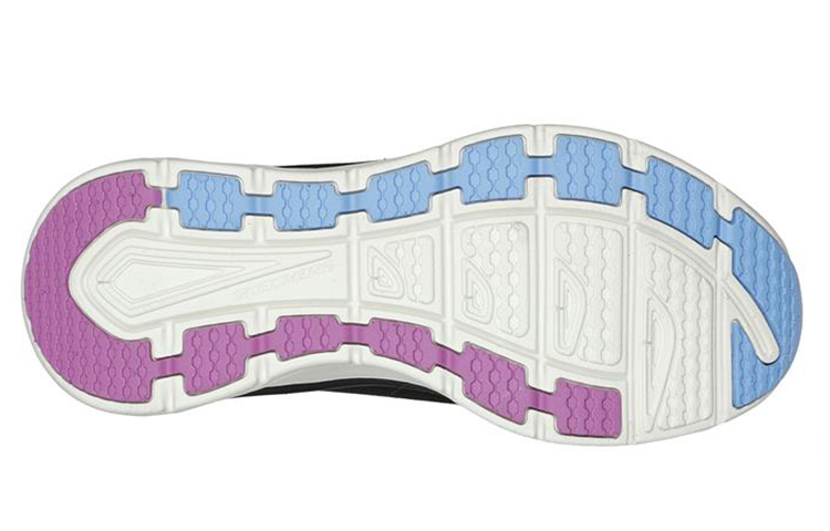 Shop Skechers D‘lux Walker 運動休閒鞋 女款 黑紫色