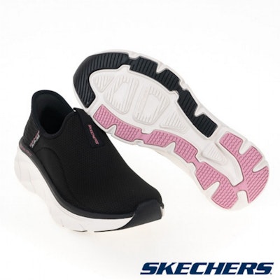 (Women) SKECHERS DLUX WALKER 2.0 Casual Shoes Black 150099BKPK Shop (Women) SKECHERS DLUX WALKER 2.0 Casual Shoes Black 150099BKPK