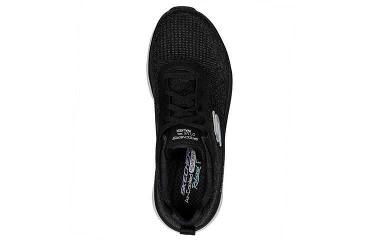 Lookbook (W) Skechers D''Luxe Walker ''Zwart'' 149815-BLK