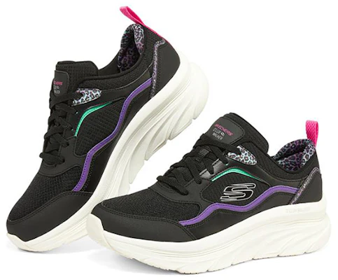 (W) Skechers DLux Walker ''Schwarz Multi'' 896059-BKMT Lookbook (W) Skechers DLux Walker ''Schwarz Multi'' 896059-BKMT