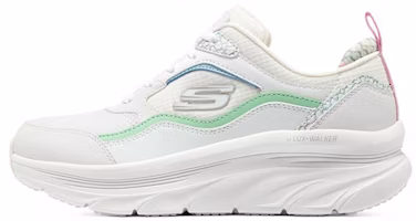 (Women) Skechers DLux Walker 'White' 896059-WMLT (Women) Skechers DLux Walker 'White' 896059-WMLT