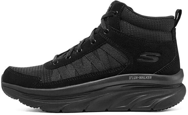 Skechers D'lux Walker 防滑耐磨 高筒 運動休閒鞋 女款 黑色 Buy Skechers D'lux Walker 防滑耐磨 高筒 運動休閒鞋 女款 黑色