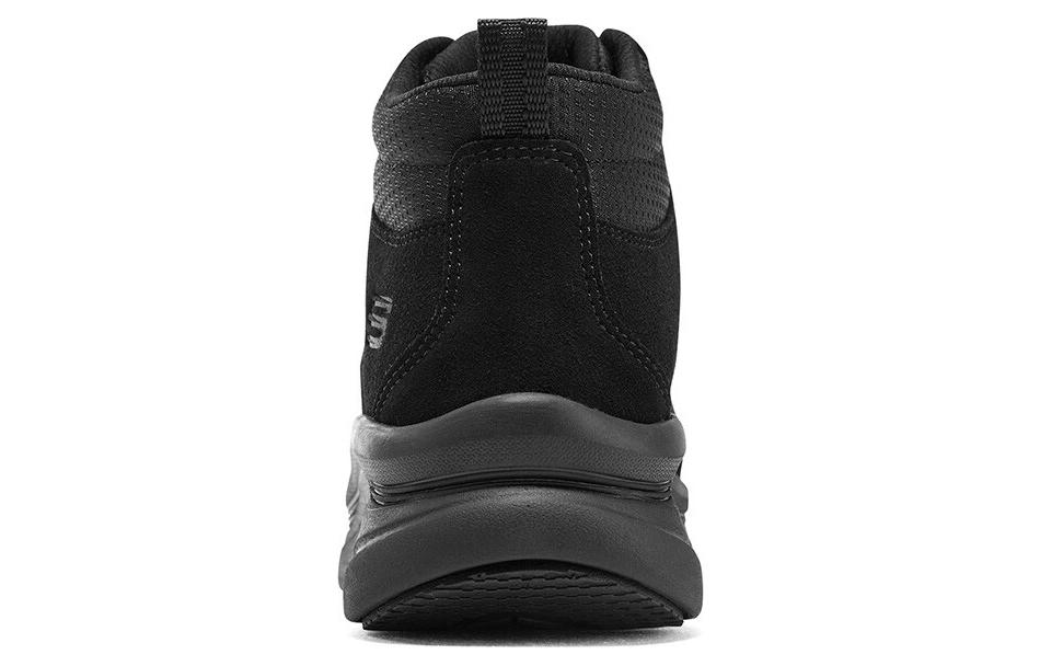 Shop Skechers D'lux Walker 防滑耐磨 高筒 運動休閒鞋 女款 黑色