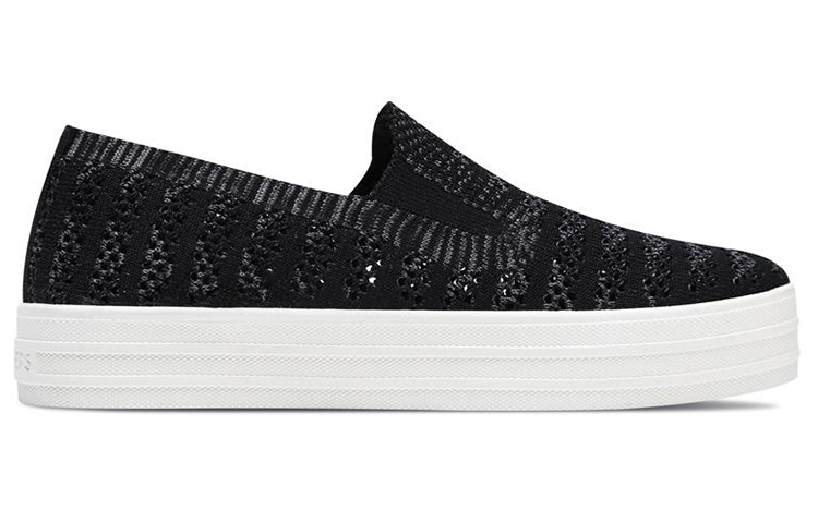 Order (W) Skechers Double Up ''Laser Cut'' Sneakers 763-BLK