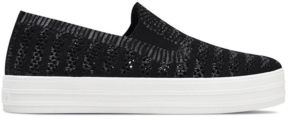 (W) Skechers Double Up ''Laser Cut'' Sneakers 763-BLK Order (W) Skechers Double Up ''Laser Cut'' Sneakers 763-BLK