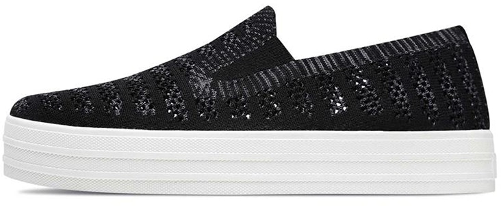 women-skechers-double-up-laser-cut-763-blk