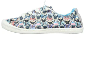 (Women) Skechers Doug the Pug x Beach Bingo Low-Top 'Colorful' 113589-MLT (Women) Skechers Doug the Pug x Beach Bingo Low-Top 'Colorful' 113589-MLT