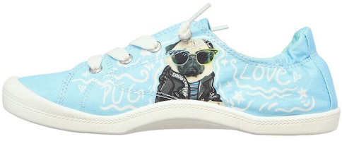 (Women) Skechers Doug the Pug x Beach Bingo Low 'Light Blue' 113590-LTBL (Women) Skechers Doug the Pug x Beach Bingo Low 'Light Blue' 113590-LTBL