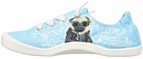 (Women) Skechers Doug the Pug x Beach Bingo Low 'Light Blue' 113590-LTBL (Women) Skechers Doug the Pug x Beach Bingo Low 'Light Blue' 113590-LTBL