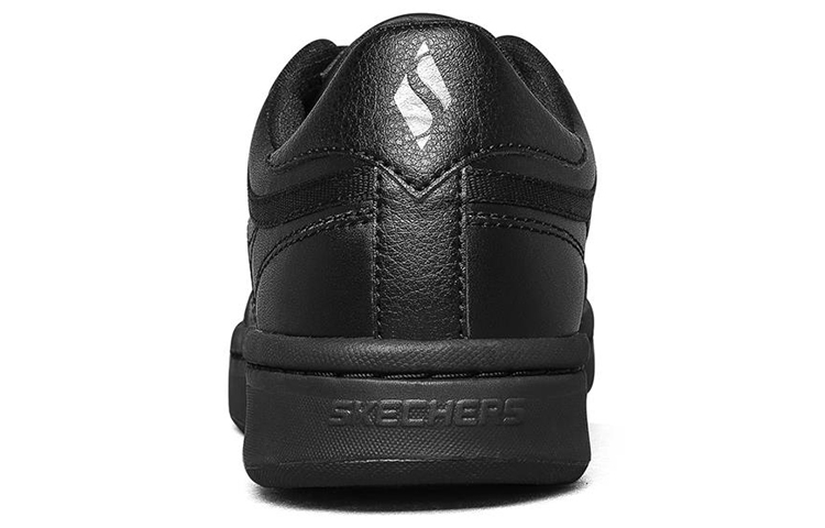 Shop (W) Skechers Downtown Low-Top Sneakers Hitam 155190-BBK