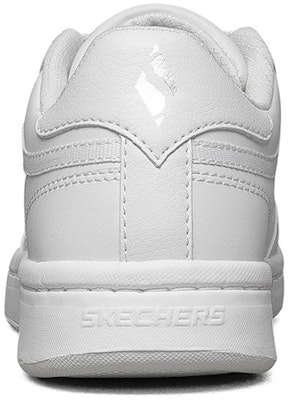 Skechers Downtown 低幫板鞋 女款 白 Shop Skechers Downtown 低幫板鞋 女款 白