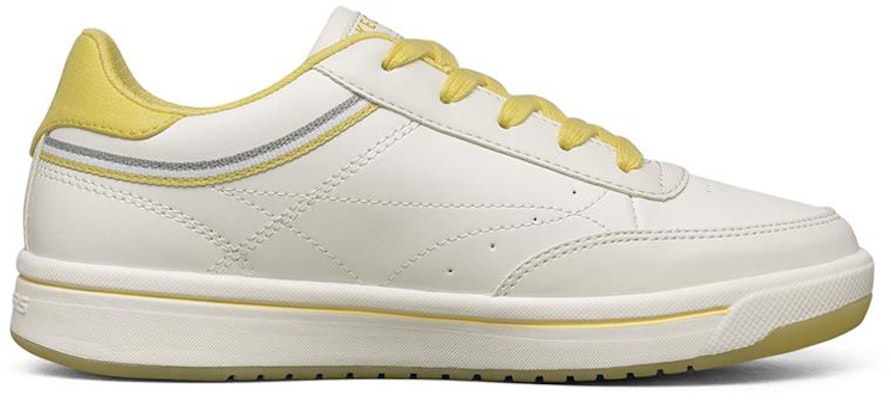 Skechers Downtown 低幫板鞋 女款 白黃 Order Skechers Downtown 低幫板鞋 女款 白黃